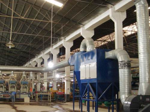 旋風(fēng)加布袋除塵 旋風(fēng)加布袋除塵