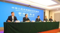疫情期間一場特殊的生態環境環境部新聞發布會